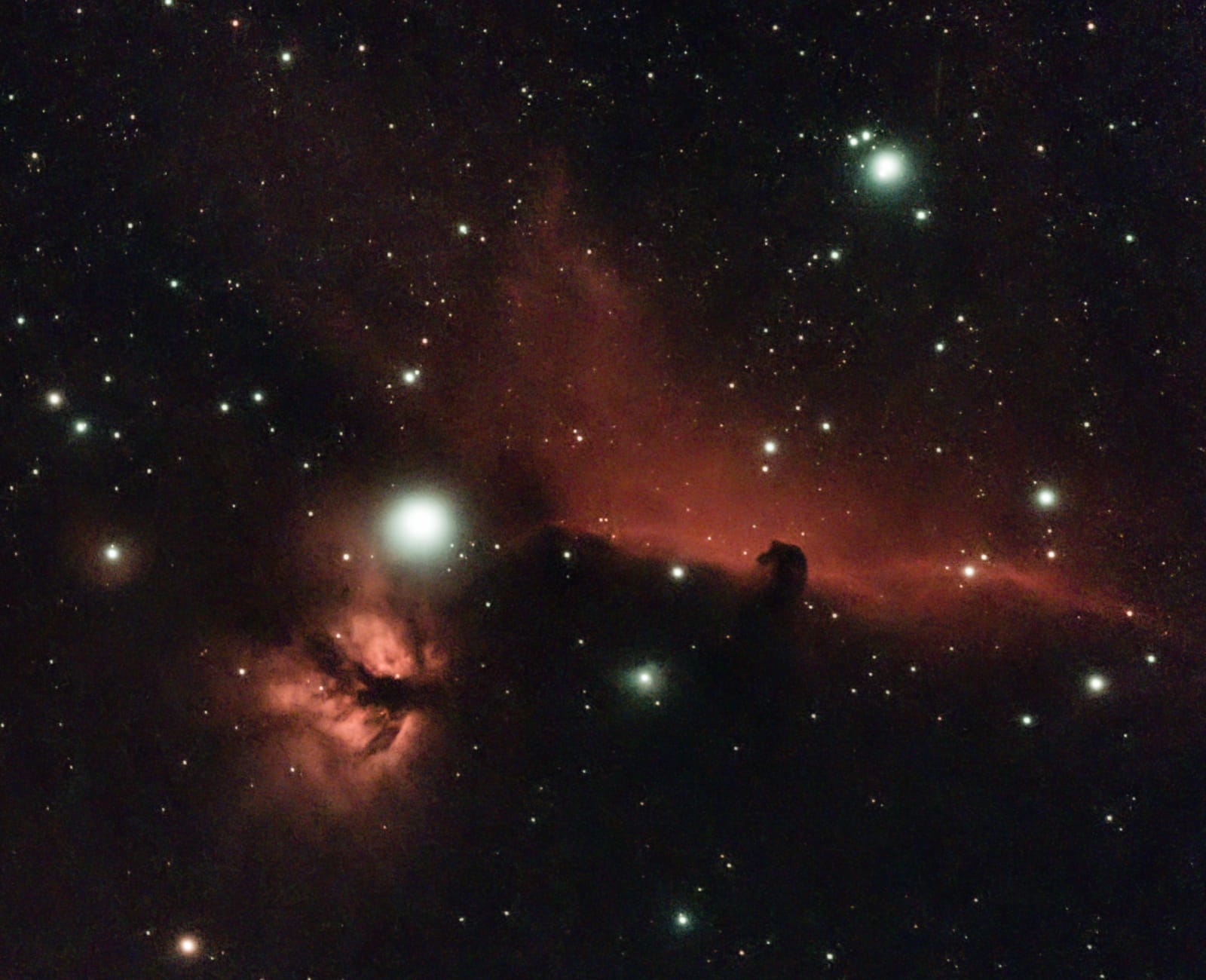 horsehead nebula, covalens, vaonis, vespera, al sadeem observatory