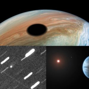 Astro News in Brief (September 19, 2019): NASA captures eclipse on Jupiter, water on exoplanet found, interstellar comet visits Solar System, Al Sadeem images two comets